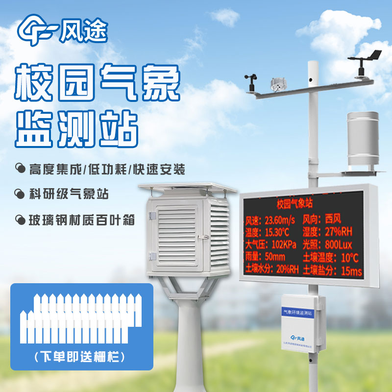 怎樣選擇校園氣象站的配置方式？